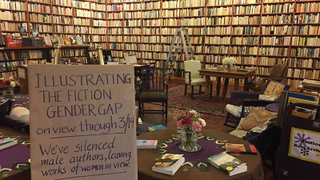 Here’s what a bookstore would look like with no male authors